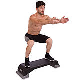 Степ-платформа для фітнесу та аеробіки на 3 рівні висоти Zeart FI-6293, фото 8
