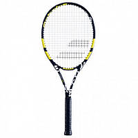 Ракетка для большого тенниса Evoke 102 Gr2 Babolat 121222/142-2 black/yellow, Vse-detyam