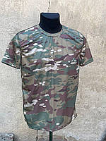 Тактическая футболка/футболка прямого кроя/ военная футболка мультикам