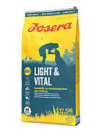 Сухой диетический корм Josera Light & Vital для собак с избыточным весом 12.5 кг