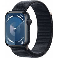 Смарт-часы Apple Watch Series 9 GPS 45mm Midnight Aluminium Case with Midnight Sport Loop (MR9C3QP/A) i