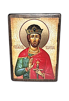 Икона Святослав князь святой (на дереве) 170*230 мм