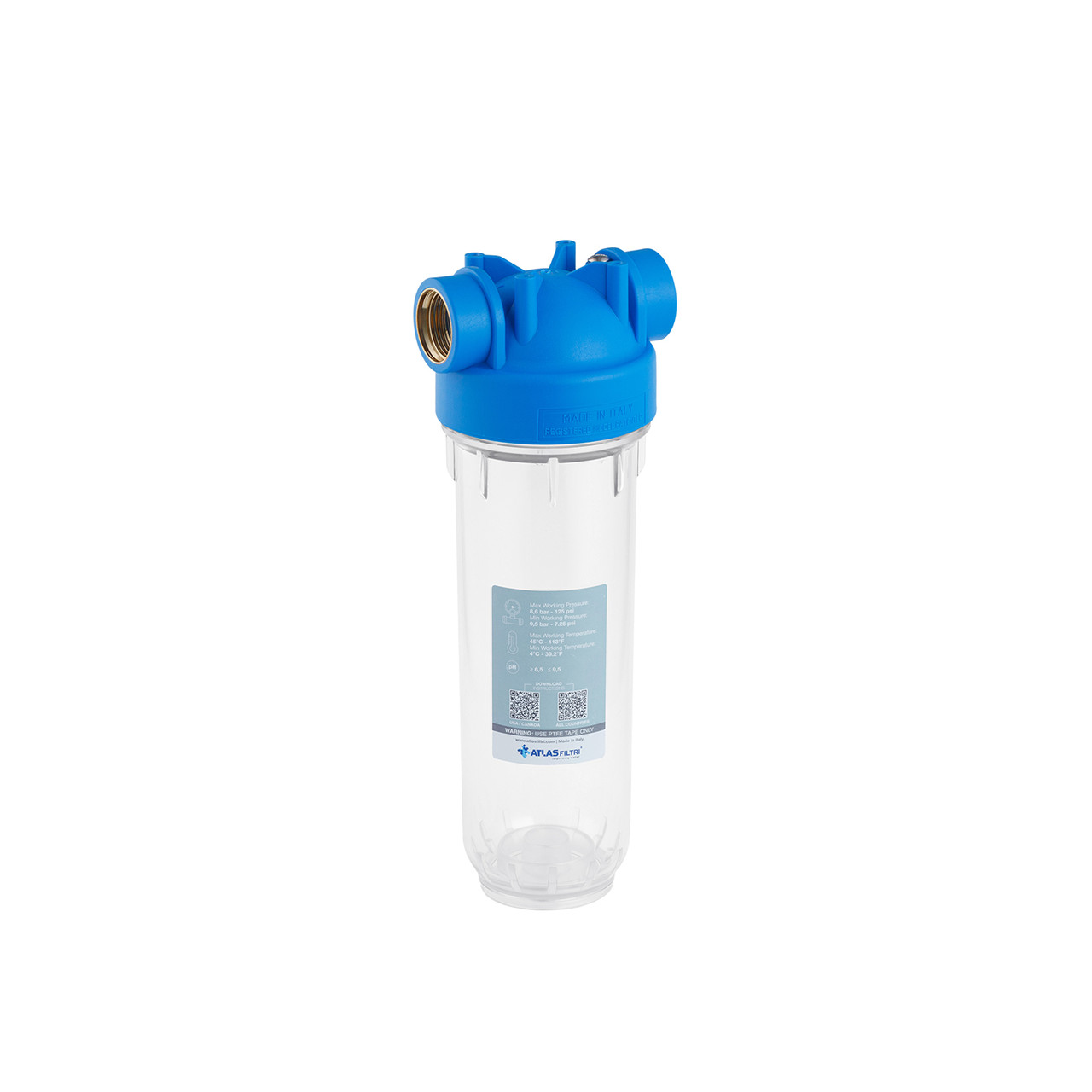 Фільтр-колба Atlas Filltri DP 10 Monoact OT TS Complete Housing