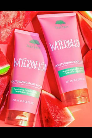 Лосьйон для тіла з ароматом кавуну Tree Hut Watermelon Hydrating Body Lotion 251 мл (012006), фото 4