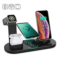 Беспроводная зарядная станция 3in1 Wireless charger 10вт.