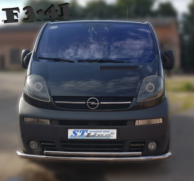 Кенгурятник, захист бампера Opel Vivaro 2014- NSPM.14.F3-41.6