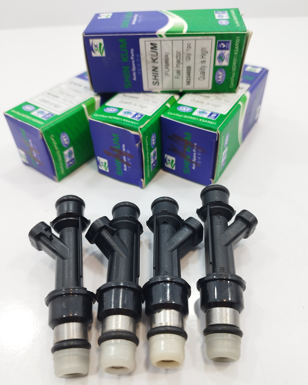 Форсунка топливаная Авео 1,5 (комплект 4шт) SHIN KUM Корея, фото 1