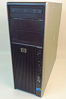 Настольный ПК HP Workstation Z400, Xeon E5645 (2.4 GHz) 16Gb DDR3, GT 710 1Gb, 160Gb SSD, Б/У