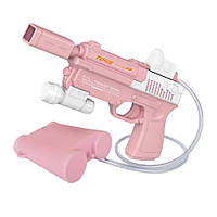 Водяной пистолет Water Gun Bambi W-Y10 на аккумуляторе Розовый, Toyman