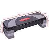 Степ-платформа для фітнесу та аеробіки на 3 рівні висоти Zeart FI-6292, фото 10