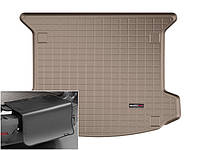 Автомобильный коврик в багажник авто Weathertech Cadillac XT5 17- бежевый Кадиллак ХТ5 2