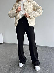 Жіночі брюки; Колір: чорний; Розмір 42-44, 44-46