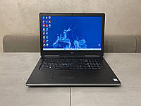 Ноутбук Dell Precision 7720, 17,3" 4K, i7-7820HQ, 32GB, 1TB SSD, Nvidia 6GB
