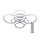 Світлодіодний SMART світильник Ardero AL6460ARD SOFT R 120w 3000-6500К 9550Лм 780х605х115 мм, фото 3