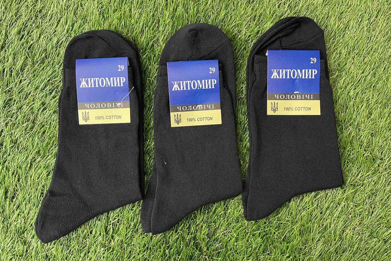Шкарпетки чоловічі бавовна "Житосвіт" розмір 25 (39-40), 27 (41-42), 29 (43-44), 31 (45-46) (від 12 пар)