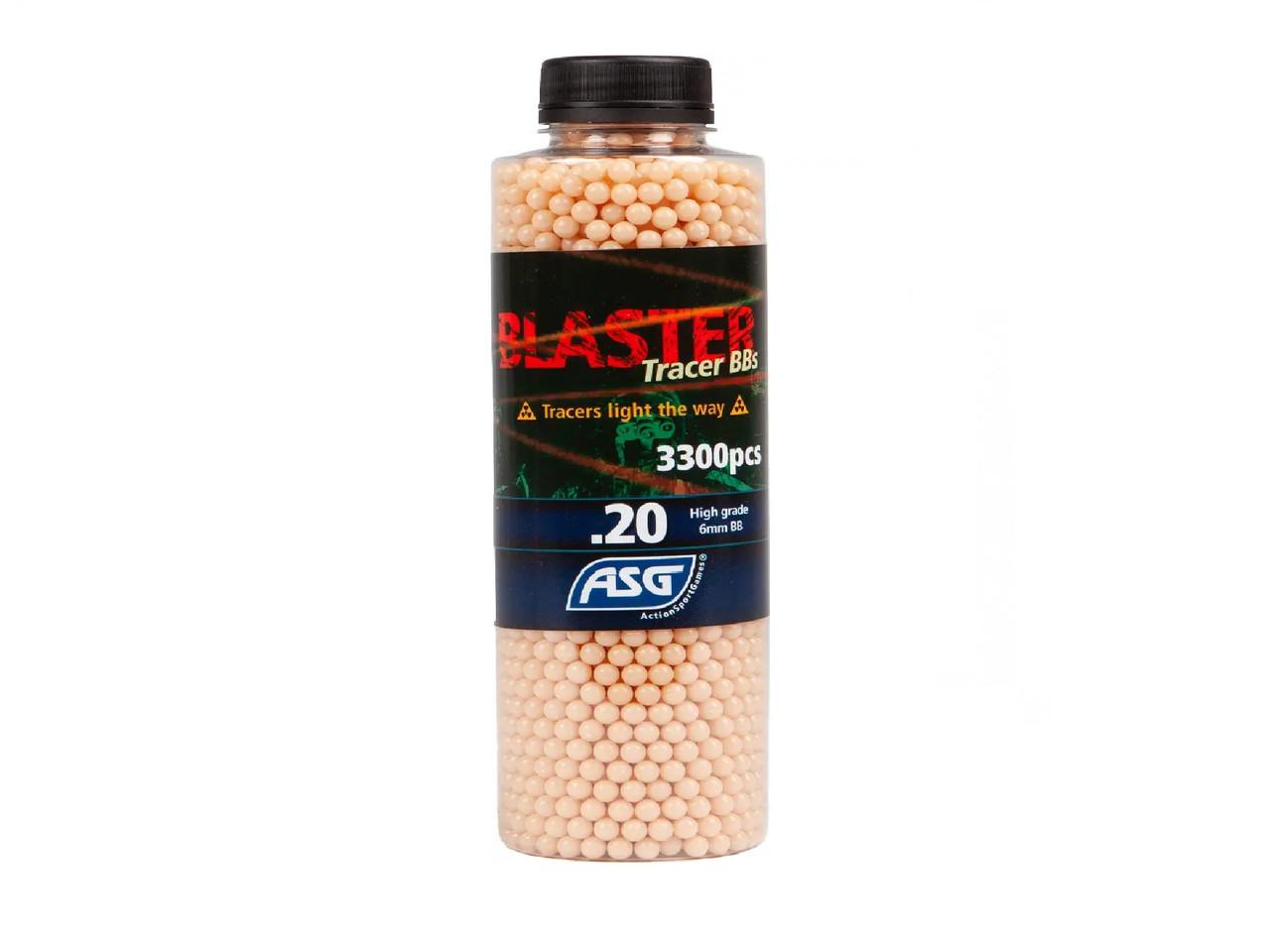 Страйкбольні кульки ASG Blaster Tracer Red 6 мм / 0,2 г / 3300 шт.