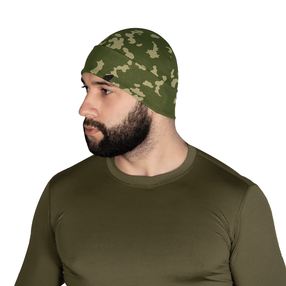 Демісезонна шапка Watch Cap Flecktarn D з відворотом, фото 1