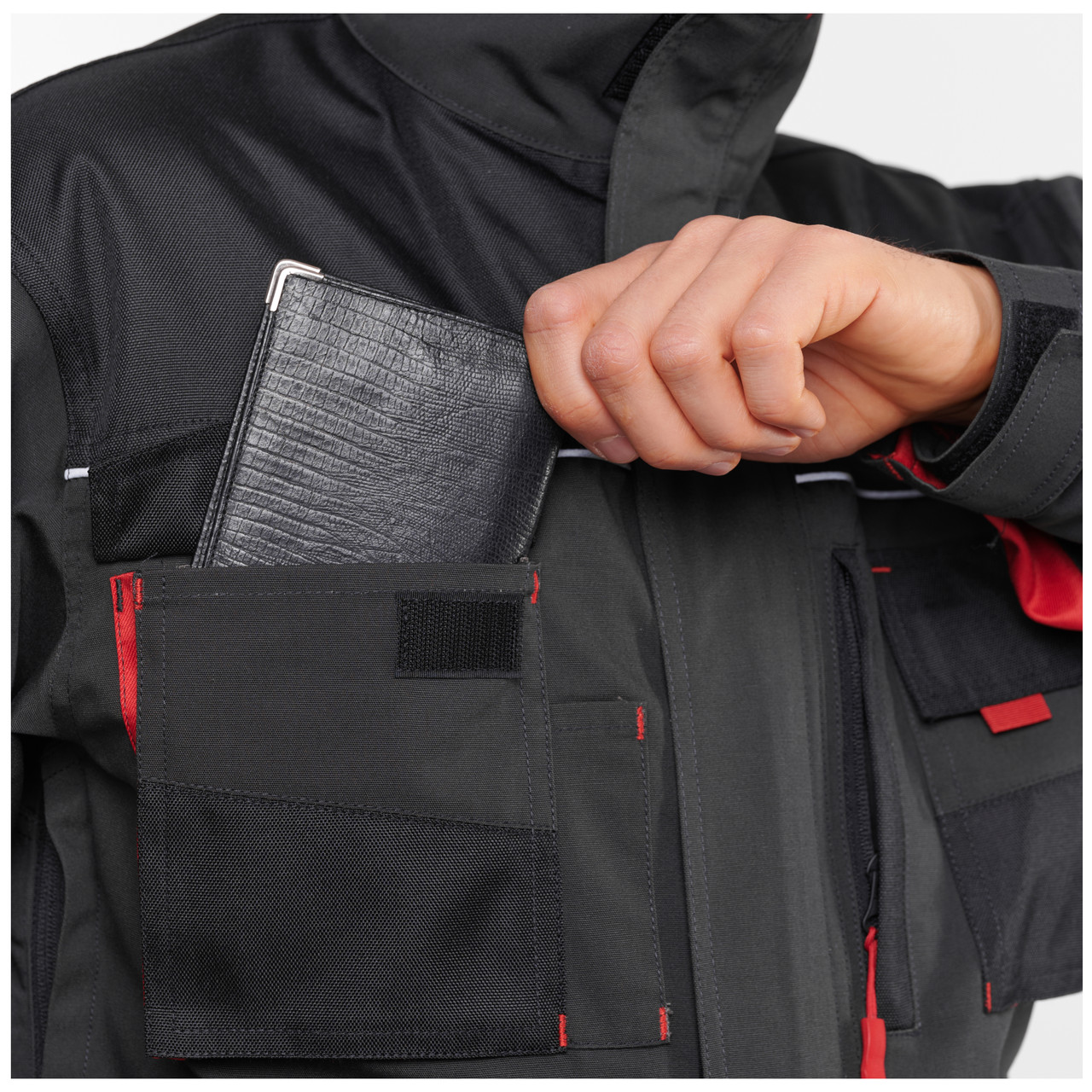 Куртка рабочая защитная SteelUZ RED 23 (рост 182) спецодежда - фото 5 - id-p1688843369