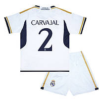 Детская футбольная форма CARVAJAL 2 Реал Мадрид 2023-2024 Adidas Home 155-165 см (set3396_117934)