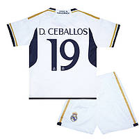 Детская футбольная форма D. CEBALLOS 19 Реал Мадрид 2023-2024 Adidas Home 155-165 см (set3396_117943)