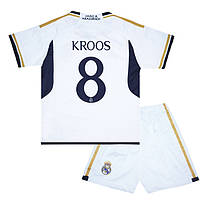 Детская футбольная форма KROOS 8 Реал Мадрид 2023-2024 Adidas Home 155-165 см (set3396_117928)