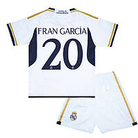 Детская футбольная форма FRAN GARCÍA 20 Реал Мадрид 2023-2024 Adidas Home 155-165 см (set3396_117944)