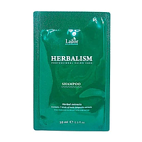 Маска для волос с травяными экстрактами La'dor Herbalism Herbalism Treatment 10 мл (24122An)