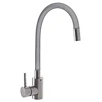 Одноручковый смеситель для кухни Mixxus, кухонный смеситель с гибким изливом, силиконовый кран в кухню