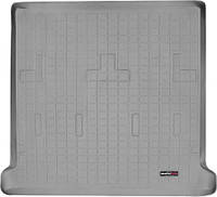 Автомобильный коврик в багажник авто Weathertech GMC Yukon 00-06 серый за 2м рядом ГМЦ Юкон 2