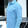 Чоловіча сорочка голуба, фото 2