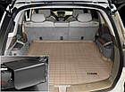Автомобільний килимок в багажник авто Weathertech Acura MDX 07-13 бежевий за 2м рядом Акура МДХ, фото 2