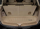 Автомобільний килимок в багажник авто Weathertech Acura MDX 07-13 бежевий за 3м рядом Акура МДХ, фото 2