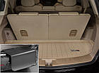 Автомобільний килимок в багажник авто Weathertech Acura MDX 07-13 бежевий за 3м рядом Акура МДХ, фото 2