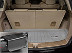Автомобільний килимок в багажник авто Weathertech Acura MDX 07-13 сірий за 3м рядом Акура МДХ, фото 2