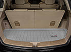 Автомобільний килимок в багажник авто Weathertech Acura MDX 07-13 сірий за 3м рядом Акура МДХ, фото 2
