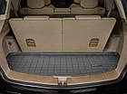 Автомобільний килимок в багажник авто Weathertech Acura MDX 07-13 чорний за 3м рядом Акура МДХ, фото 2