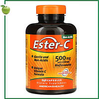 Ester-C с цитрусовыми биофлавоноидами, 500 мг, 240 капсул, American Health, США