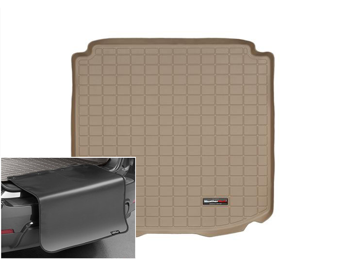 Автомобільний килимок в багажник авто Weathertech Acura ZDX 10-14 бежевий за 2м рядом Акура ЗДХ, фото 1