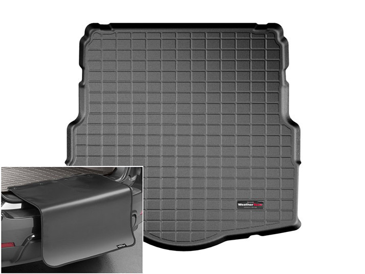 Автомобільний килимок в багажник авто Weathertech Alfa Romeo 159 Wagon 05-12 чорний Альфа Ромео 159, фото 1