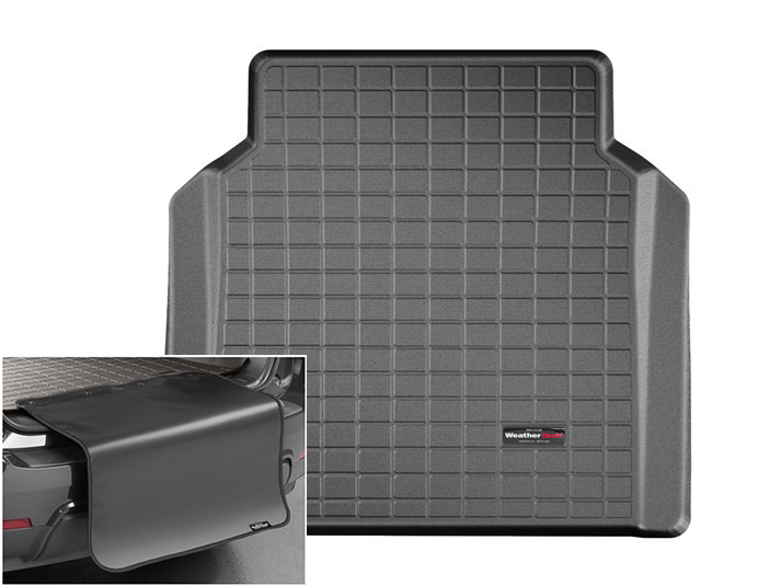 Автомобільний килимок в багажник авто Weathertech Alfa Romeo Giulia 16- чорний Альфа Ромео Гулия, фото 1