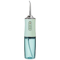 Ирригатор для полости рта аккумуляторный Oral Irrigator Зелёный, аппарат для промывания полости рта «D-s»
