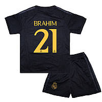 Детская футбольная форма BRAHIM 21 Реал Мадрид 2023-2024 Adidas Third 135-145 см (set3432_120153)