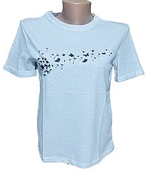 Жіноча котонова футболка НОРМА (р-ри: 44-52) T159-4 (в уп. один колір) вир-во Туреччина.