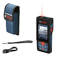 Bosch Далекомір лазерний Professional GLM 150-27 C, ±1.5 мм, 0.08–150м, 0-360°, чохол, 0.21кг (0.601.072.Z00)