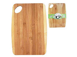 Дошка обробна бамбукова з отвором 35*25см 8868 ТМ SNT Solmir