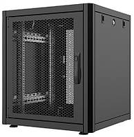 Шафа MIRSAN 19", 26U, GTN, 600x600мм, максимально 1000кг, чорна (MR.GTN26U66DE.01_PRF63)