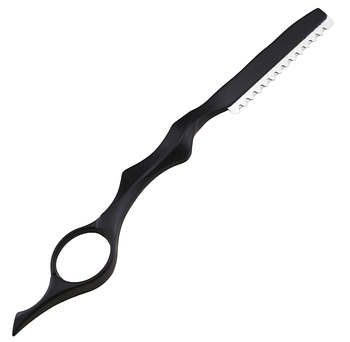 Бритва філірувальна Razor Barber Dark Black, чорна (HP90245-BLK)