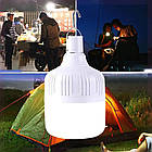 Лампа-ліхтарик с акумулятором 12Вт 960Лм 4800mAH 6500K с крючком Mini USB, фото 10