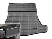 Автомобильный коврик в багажник авто Weathertech Infiniti Q60 17- черный Инфинити Ку60
