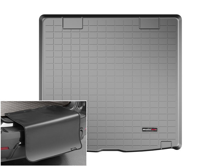 Автомобільний килимок в багажник авто Weathertech BMW 5 Touring 11-16 сірий БМВ 5, фото 1